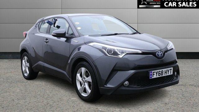 Toyota C-Hr 1.8 Vvt-h Icon Suv Hybrid Cvt Euro 6 S Grey