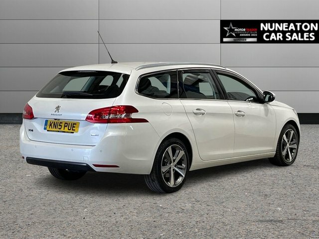 Peugeot 308 SW 2.0 Bluehdi Allure Estate Euro 6 White #3