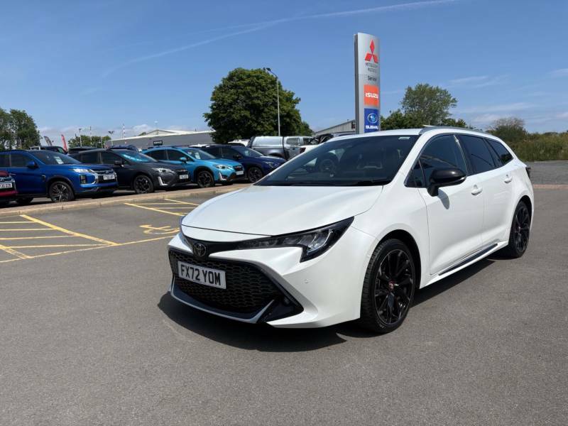 Toyota Corolla 2.0 Vvt-h Gr Sport Touring Sports Cvt Euro 6 Ss White #5