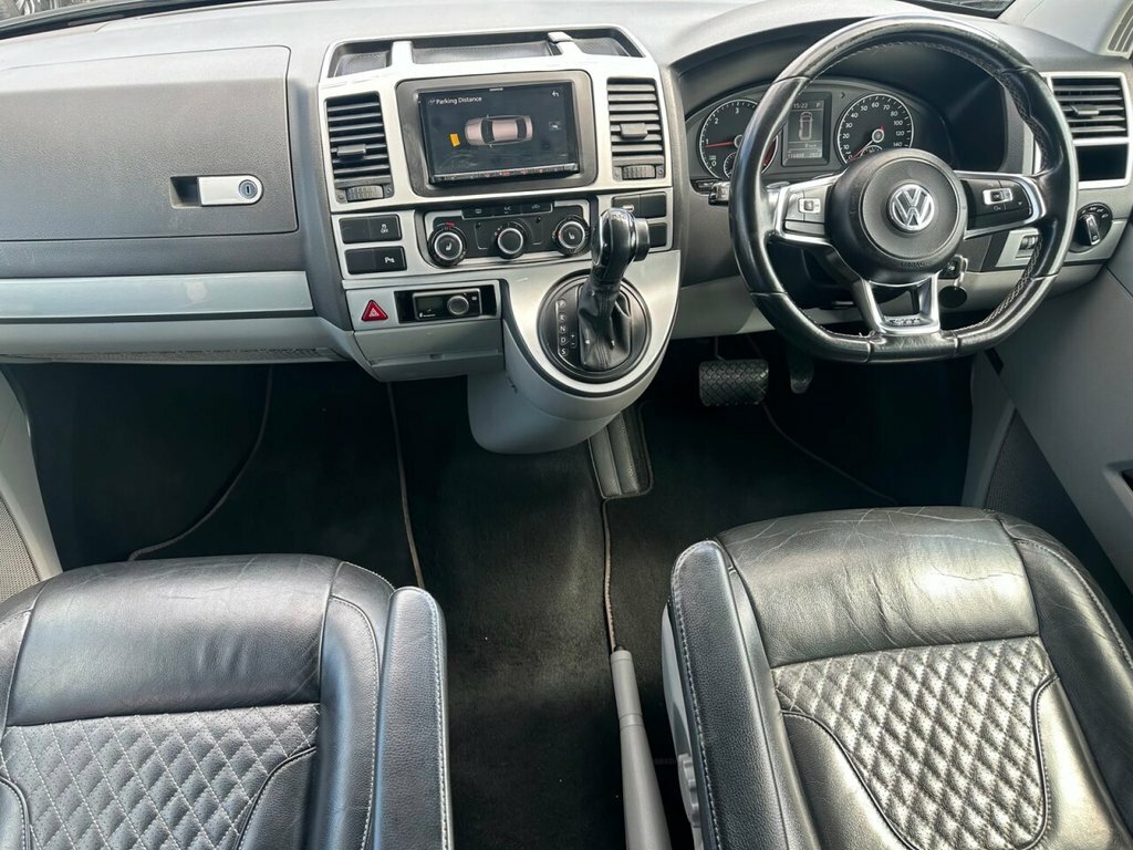 Volkswagen Transporter Sportline Panel Van T5.1 Highline Aircon Satnav Tailgate Spo White #19