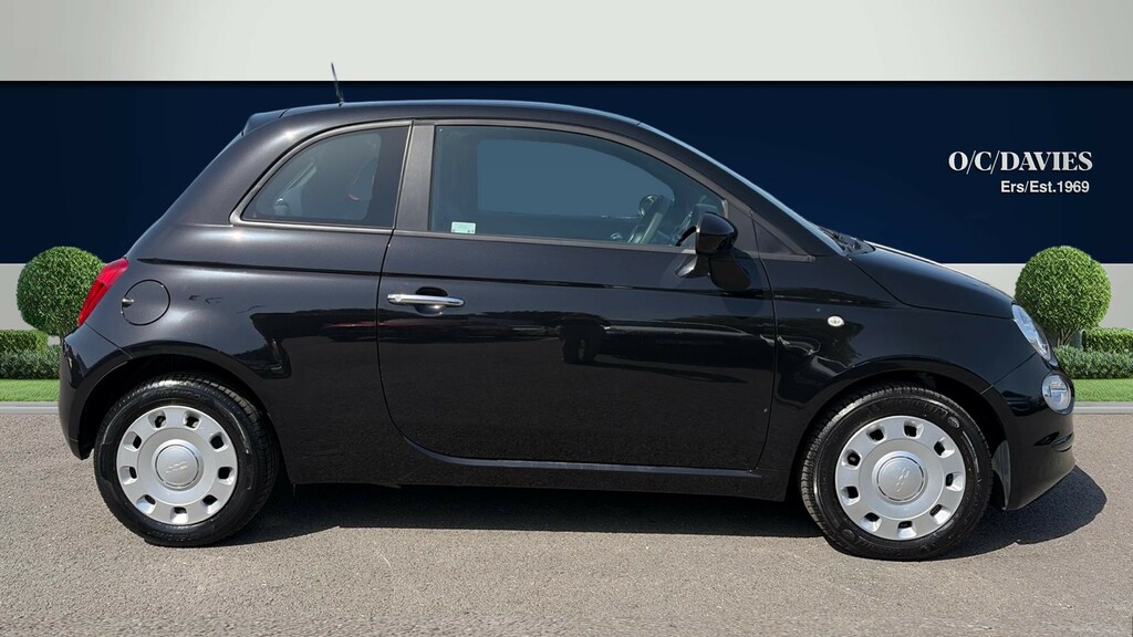 Fiat 500 1.0 Mhev Pop Hatchback Euro 6 S CU22HLF Black #2