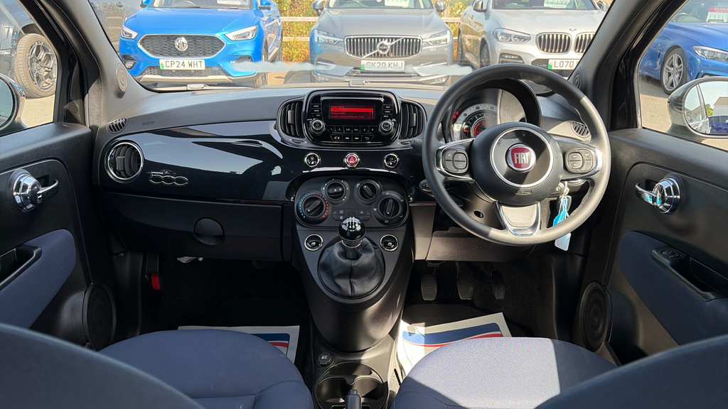 Fiat 500 1.0 Mhev Pop Hatchback Euro 6 S CU22HLF Black #5