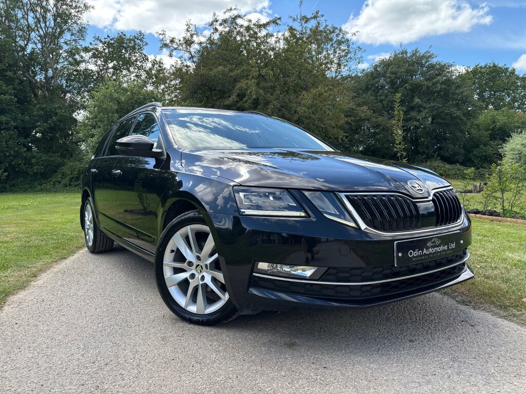 Skoda Octavia 1.6 Tdi Se L Estate Euro 6 Ss DG18YCA Black
