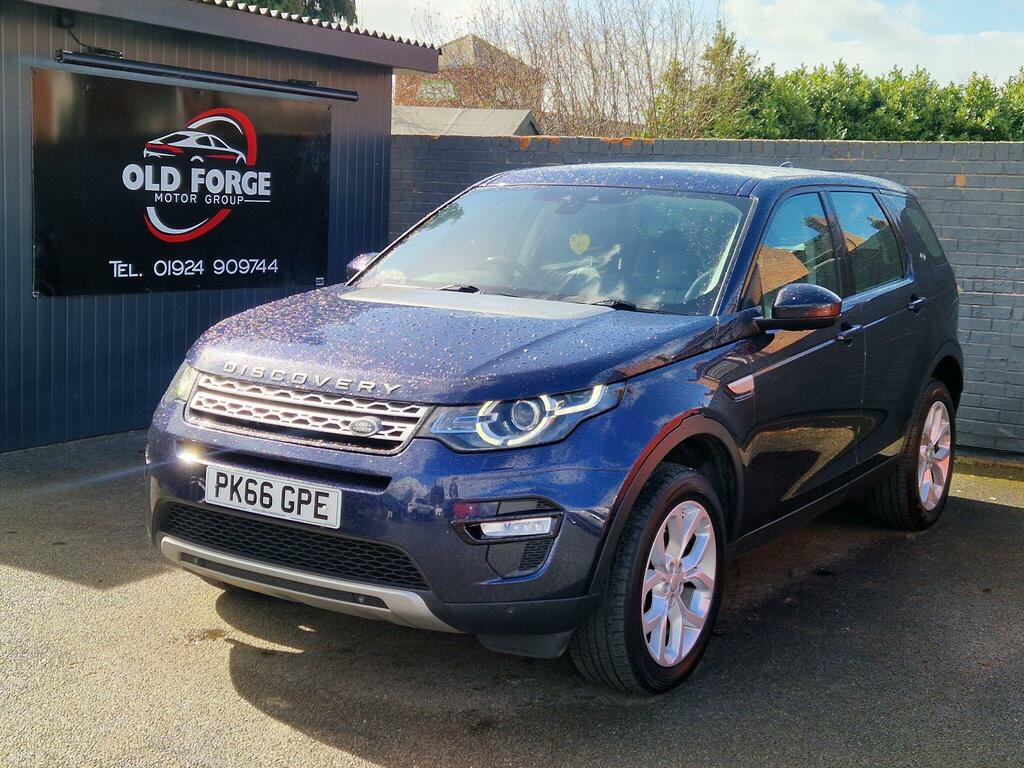 Land Rover Discovery Sport 2.0 Td4 Hse 4Wd Euro 6 Ss PK66GPE Blue