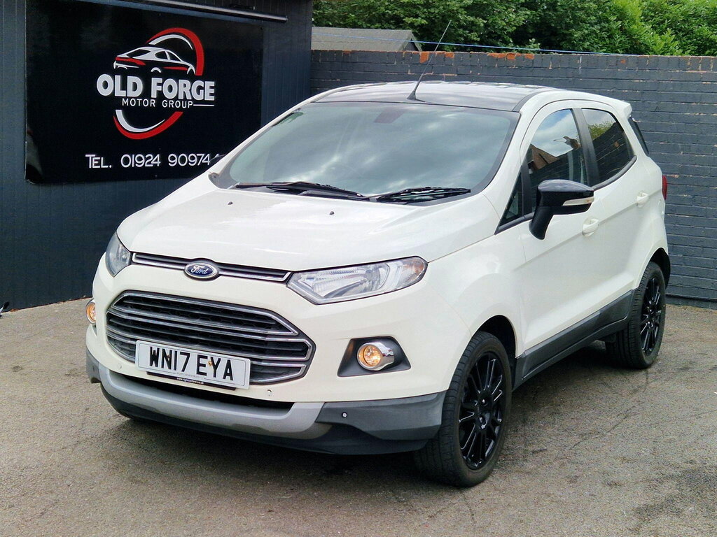 Ford Ecosport 1.0T Ecoboost Titanium S 2Wd Euro 6 Ss White