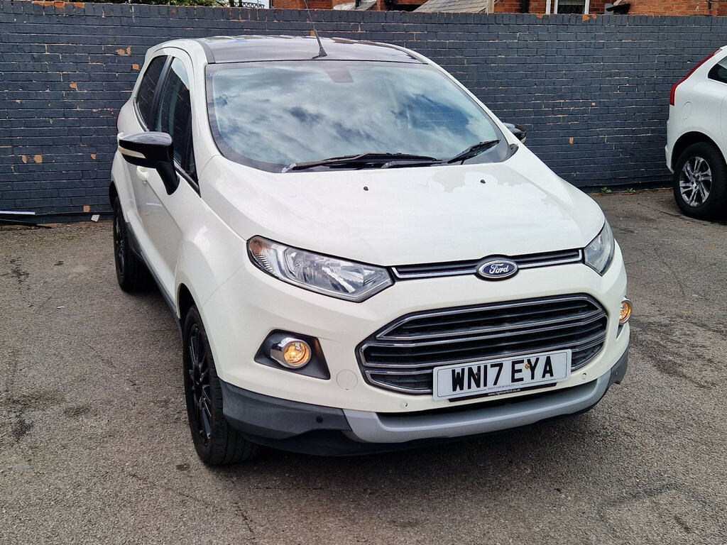 Ford Ecosport 1.0T Ecoboost Titanium S 2Wd Euro 6 Ss White #2