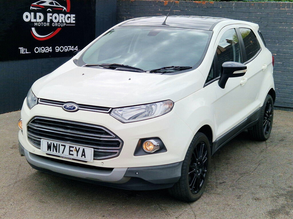 Ford Ecosport 1.0T Ecoboost Titanium S 2Wd Euro 6 Ss White #4