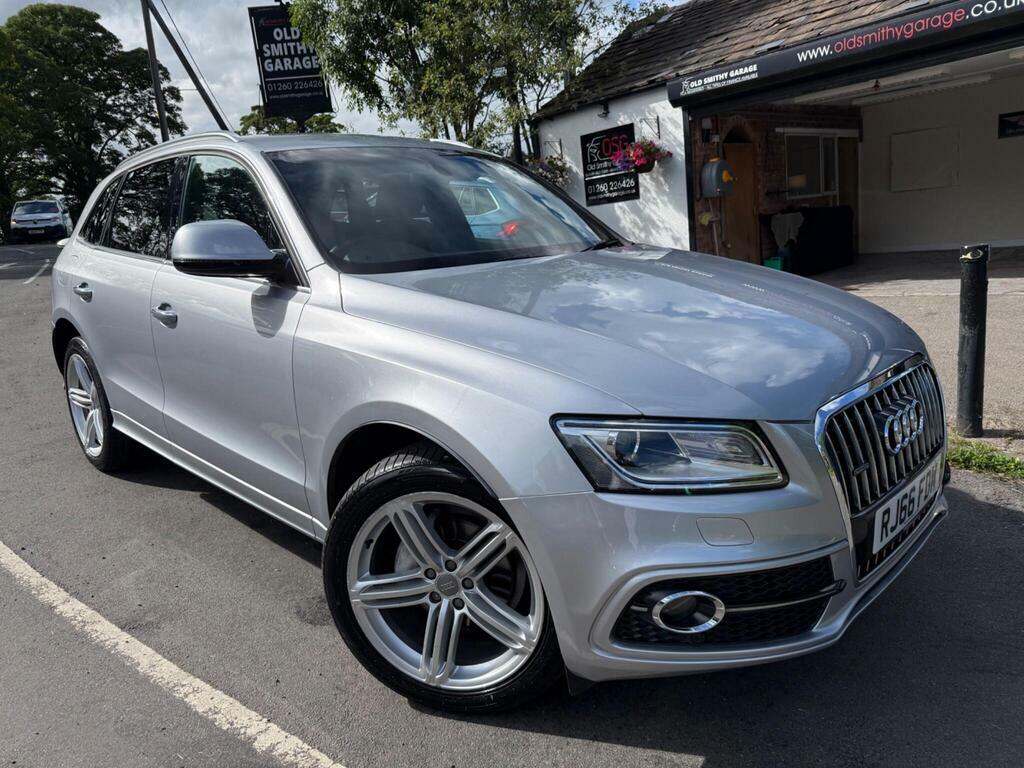 Audi Q5 2.0 Tdi S Line Plus Quattro Euro 6 S S Silver