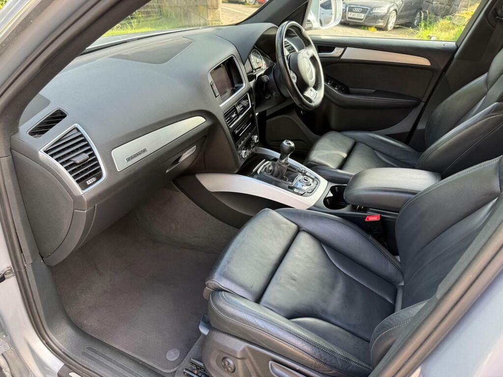 Audi Q5 2.0 Tdi S Line Plus S Tronic Quattro Euro 6 Ss Silver #9