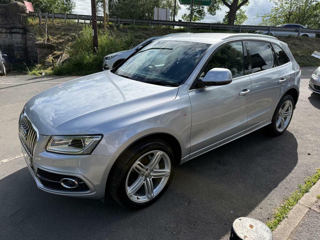 Audi Q5 2.0 Tdi S Line Plus Quattro Euro 6 S S Silver #2