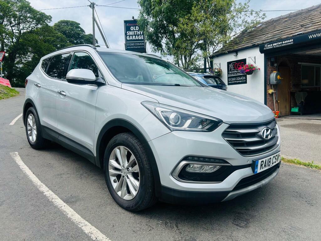 Hyundai Santa Fe 2.2 Crdi Blue Drive Premium 4Wd Euro 6 S S Silver
