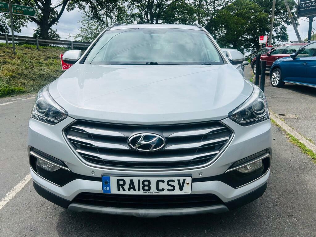 Hyundai Santa Fe 2.2 Crdi Blue Drive Premium 4Wd Euro 6 S S Silver #3