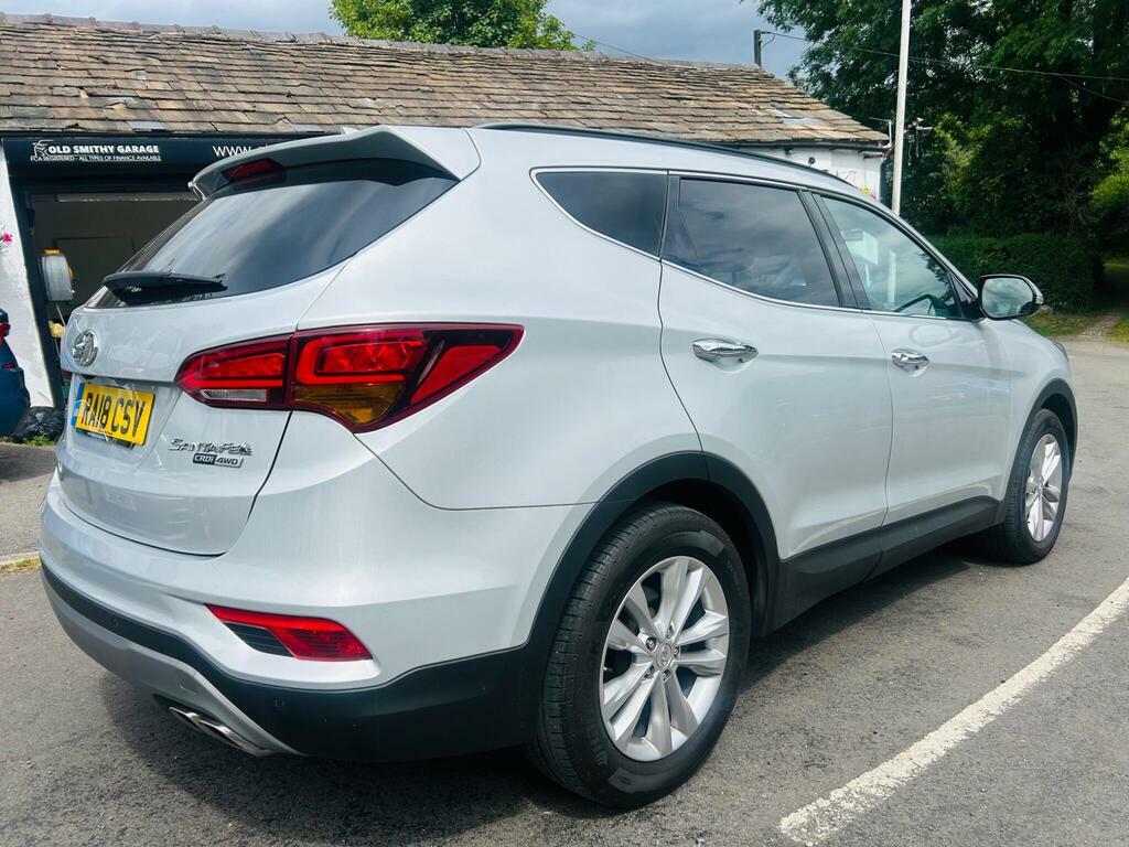 Hyundai Santa Fe 2.2 Crdi Blue Drive Premium 4Wd Euro 6 S S Silver #5