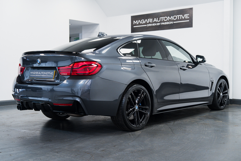 BMW 4 Series Gran Coupe 420I M Sport White #12