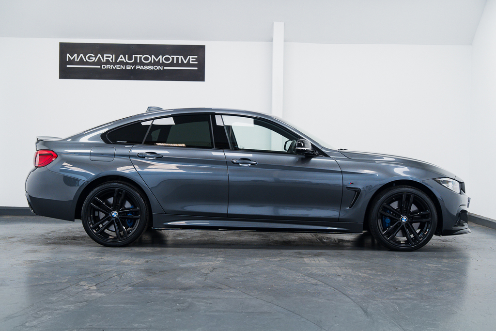 BMW 4 Series Gran Coupe 420I M Sport White #10