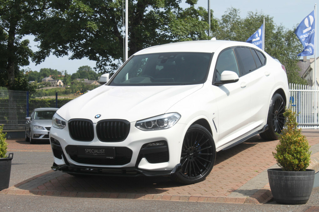 BMW X4 Xdrive 30D M Sport Mhev White #3
