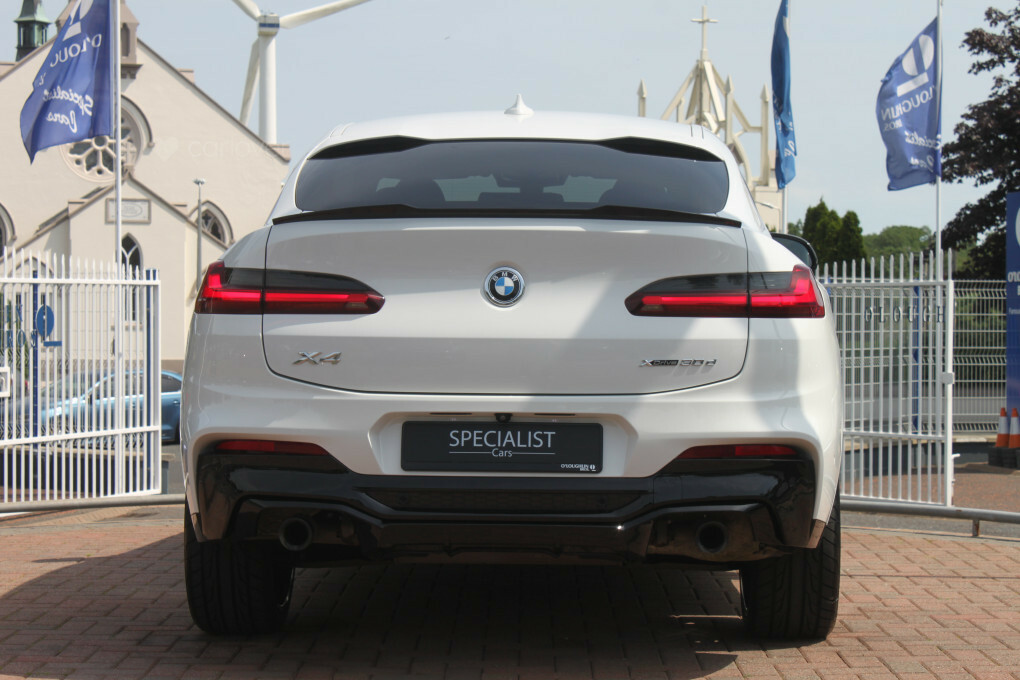 BMW X4 Xdrive 30D M Sport Mhev White #5