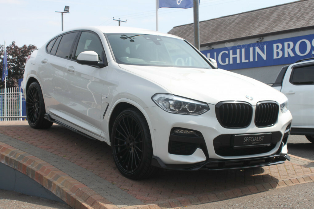 BMW X4 Xdrive 30D M Sport Mhev White #2