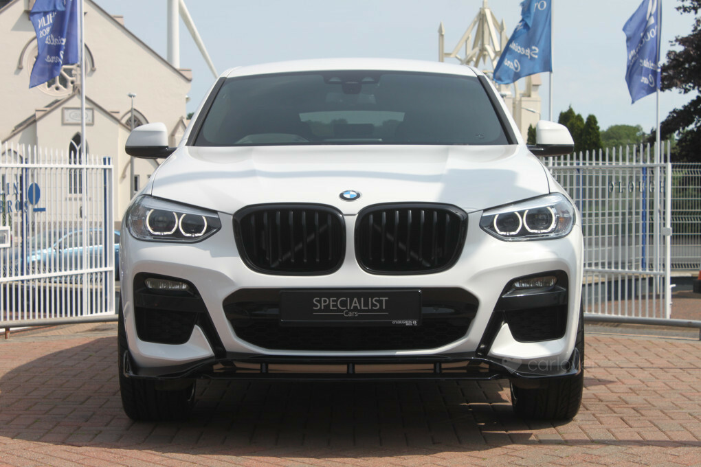 BMW X4 Xdrive 30D M Sport Mhev White #4