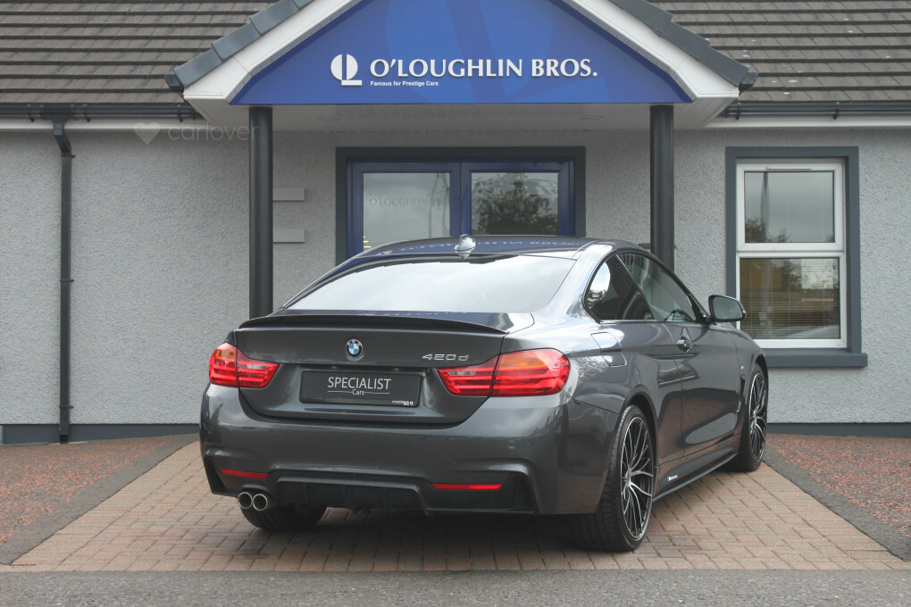 BMW 4 Series Gran Coupe 420D M Sport U6186 Ulez Black #9