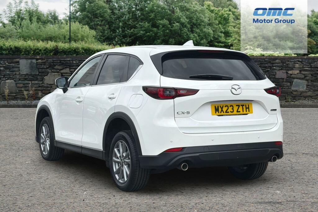 Mazda CX-5 2.0 E-skyactiv G Mhev Centre-line MX23ZTH White #4