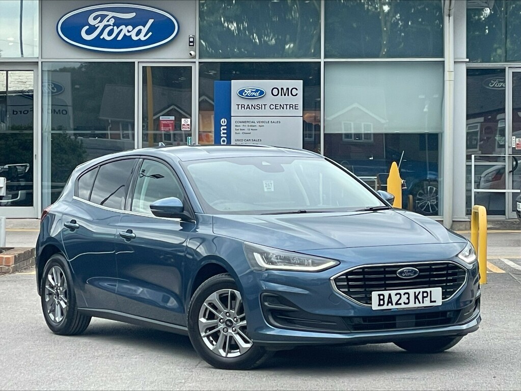 Ford Focus 1.0 Ecoboost Hybrid Mhev Titanium Blue