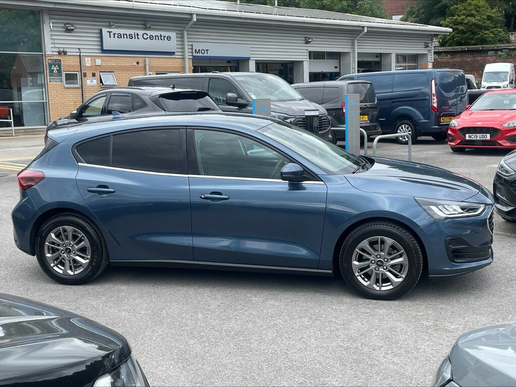 Ford Focus 1.0 Ecoboost Hybrid Mhev Titanium Blue #4