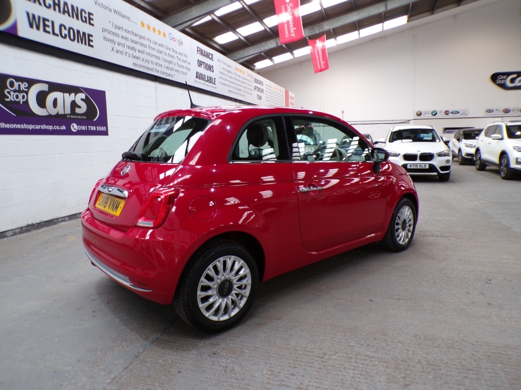 Fiat 500 1.2 Lounge Red #6