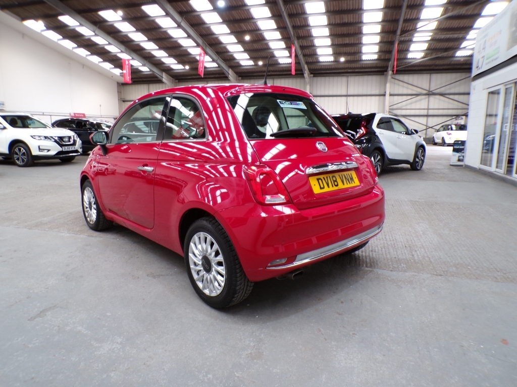 Fiat 500 1.2 Lounge Red #4