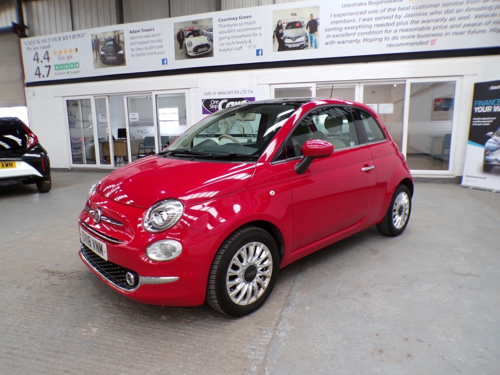 Fiat 500 1.2 Lounge Red #2
