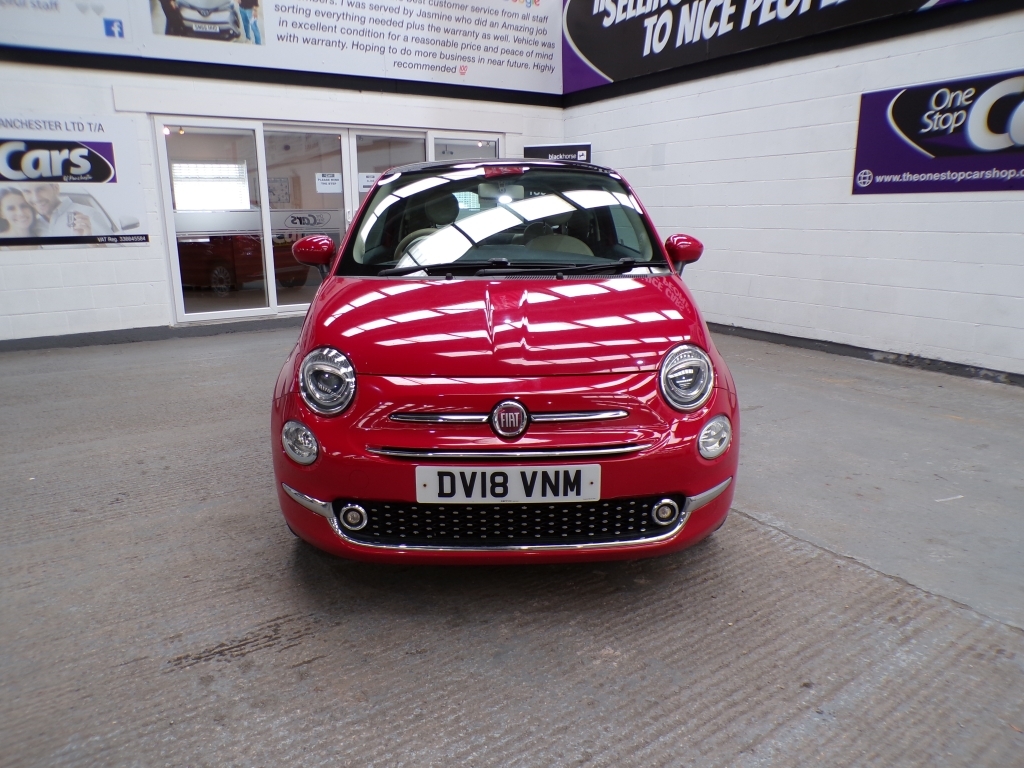 Fiat 500 1.2 Lounge Red