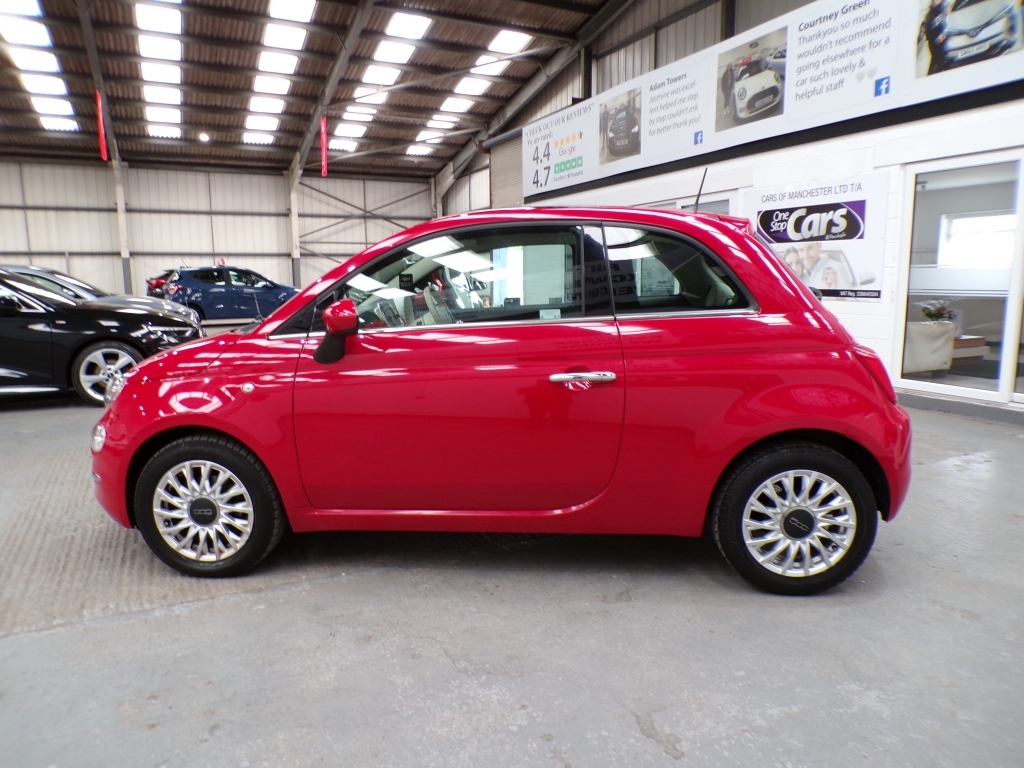 Fiat 500 1.2 Lounge Red #3