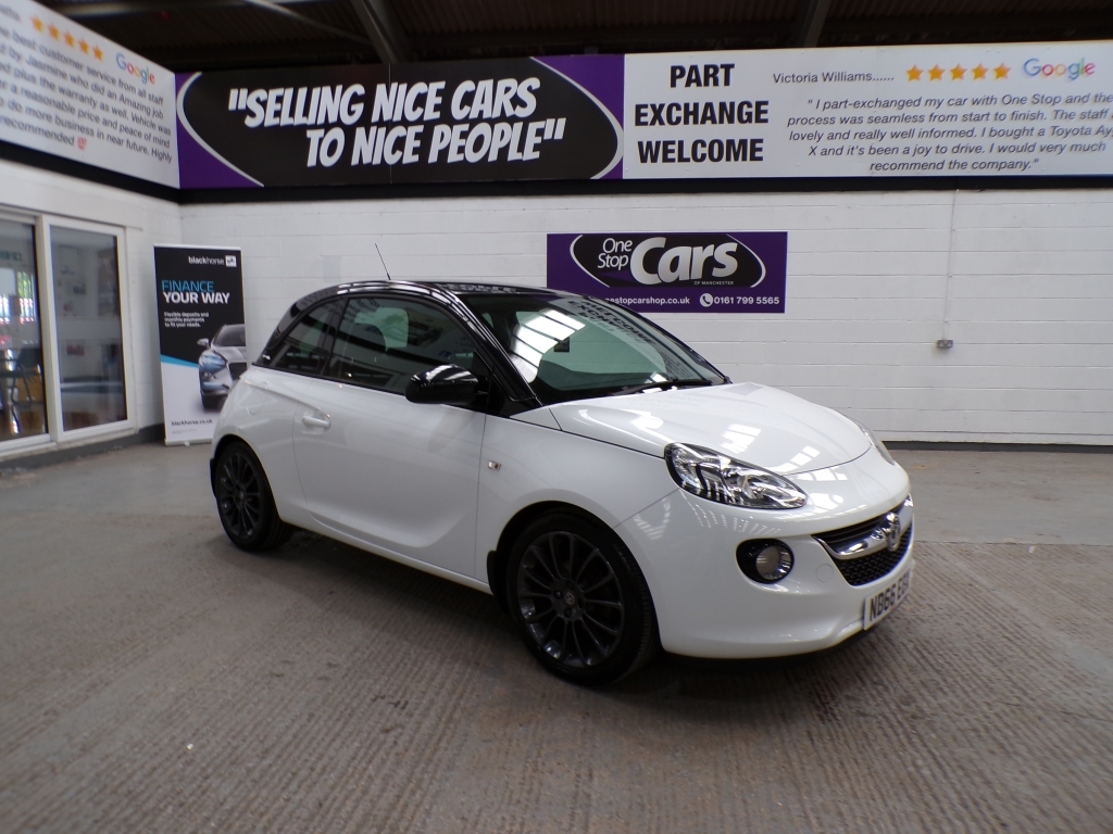 Vauxhall Adam 1.2 Jam White