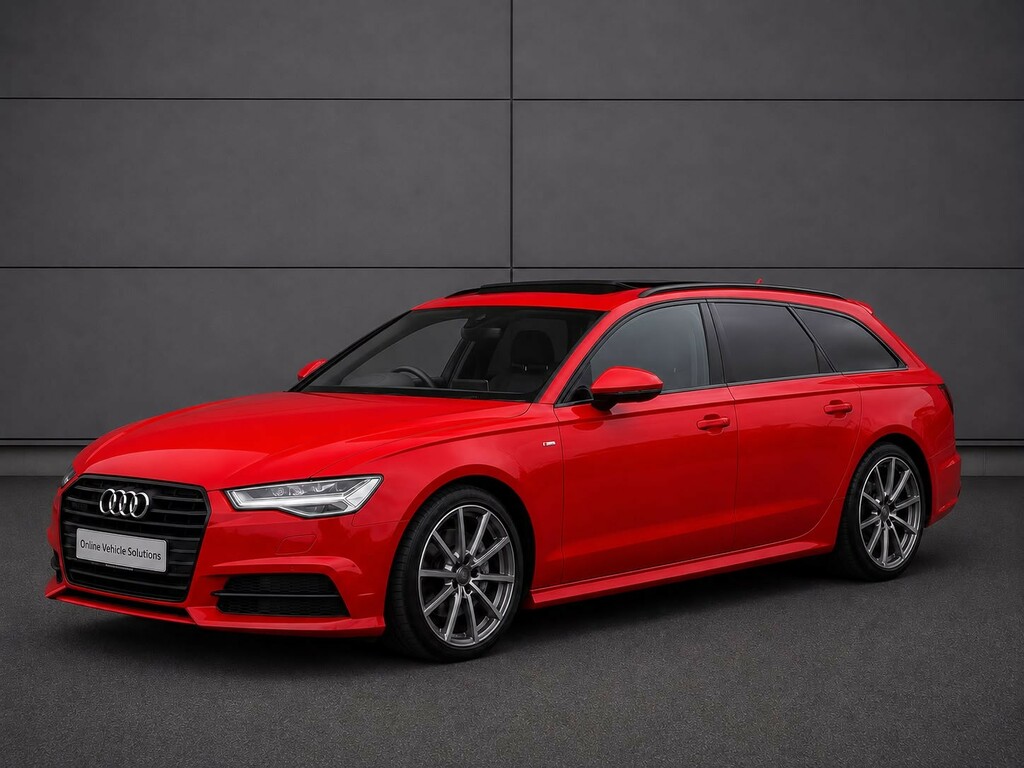 Audi A6 3.0 Red #6