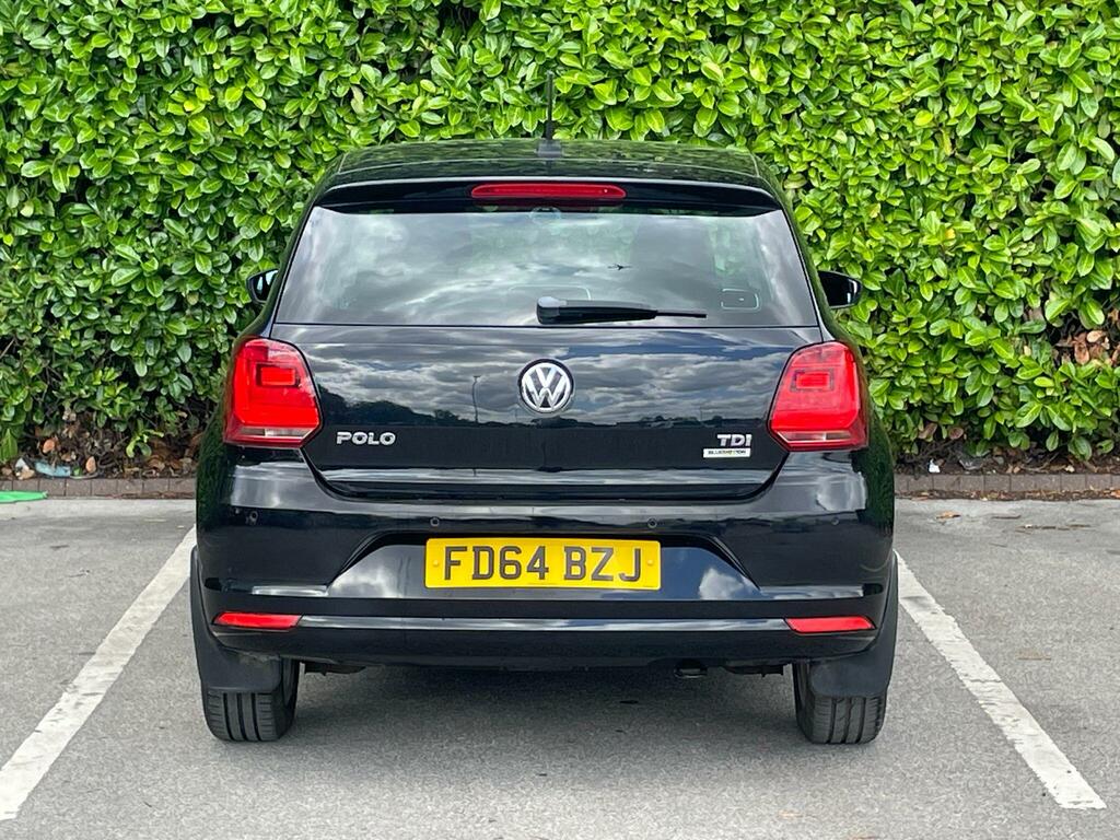 Volkswagen Polo 1.4 Tdi Bluemotion Tech Se Euro 6 Ss Black #6