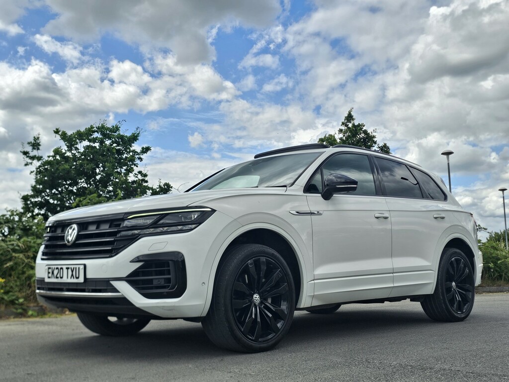 Volkswagen Touareg 3.0 Tdi V6 Black Edition White #5