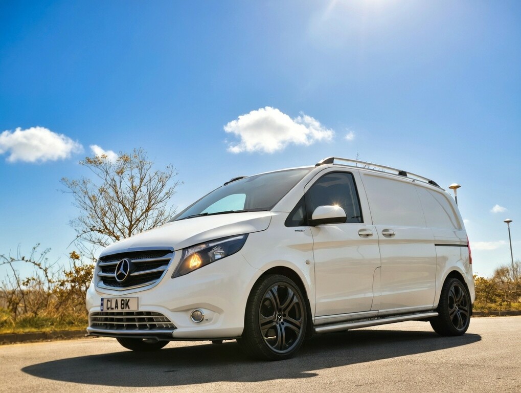 Mercedes-Benz Vito 2.1 114 Cdi Long 7G-tronic Panel Van Eur Blue #7