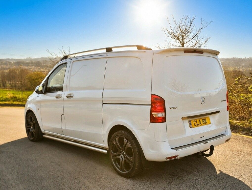 Mercedes-Benz Vito 2.1 114 Cdi Long 7G-tronic Panel Van Eur Blue #9