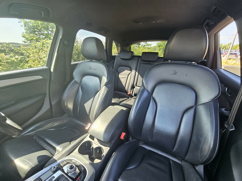 Audi Q5 2.0 Tdi S Line Plus White #2