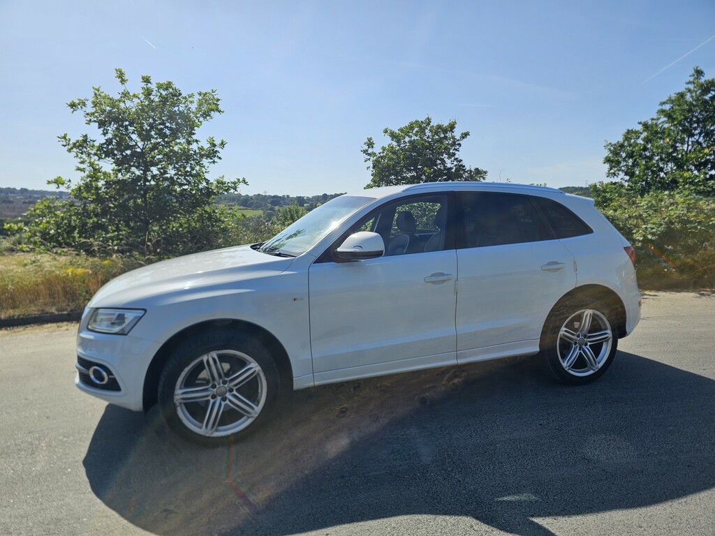 Audi Q5 2.0 Tdi S Line Plus White