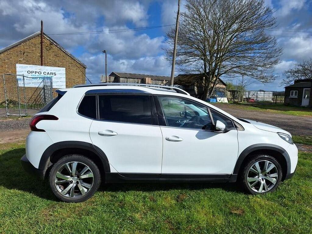 Peugeot 2008 Suv 1.2 Puretech Allure Eat Euro 6 Ss 2018 RJ68OPA White #6