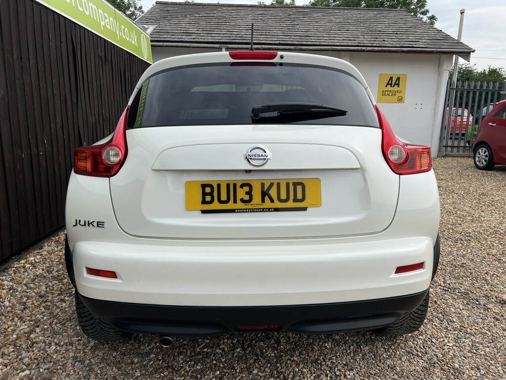 Nissan Juke Suv 1.6 N-tec 2013 BU13KUD White #5