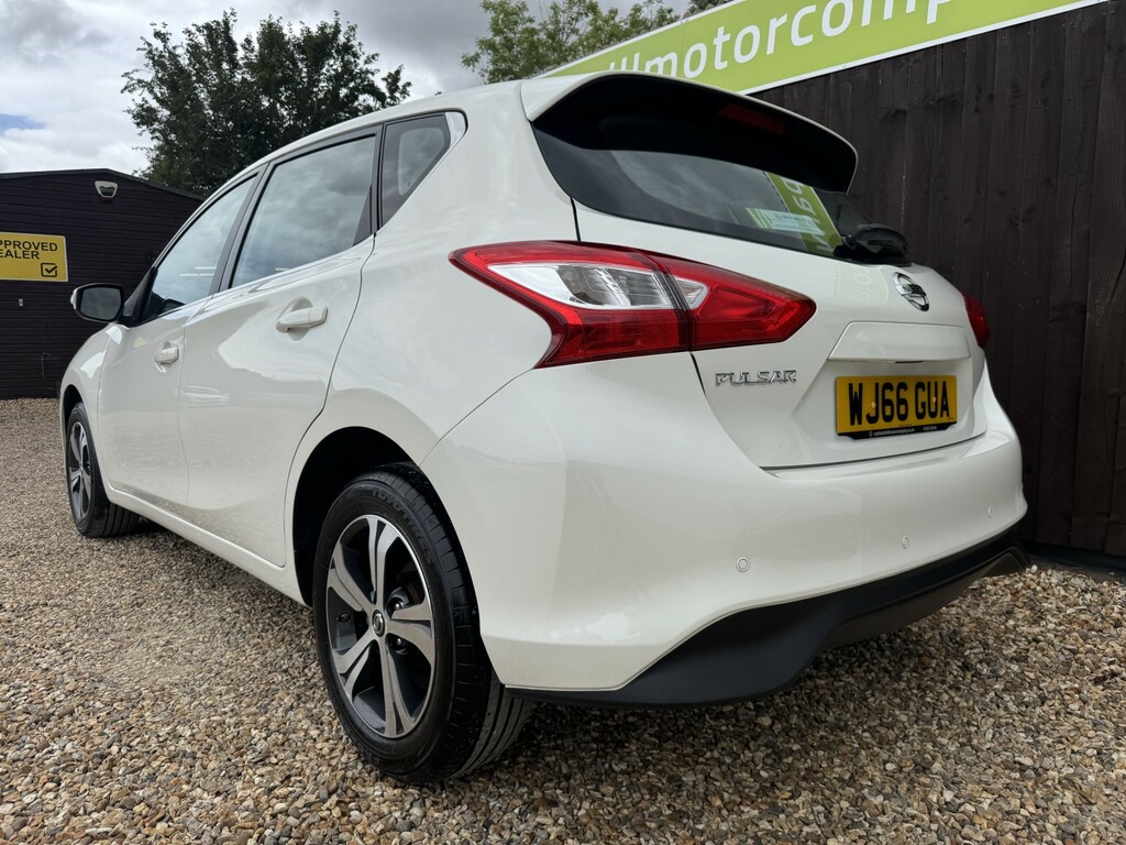 Nissan Pulsar 1.2 Dig-t Acenta White #4