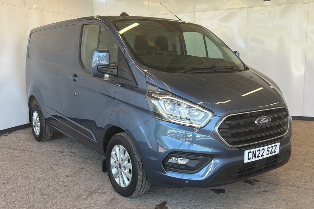 Ford Transit Custom 2.0 280 Ecoblue Limited Panel Van Manua Blue