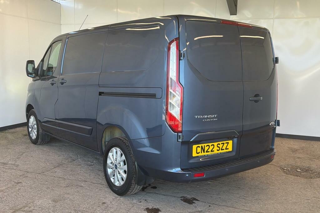 Ford Transit Custom 2.0 280 Ecoblue Limited Panel Van Manua CN22SZZ Blue #4