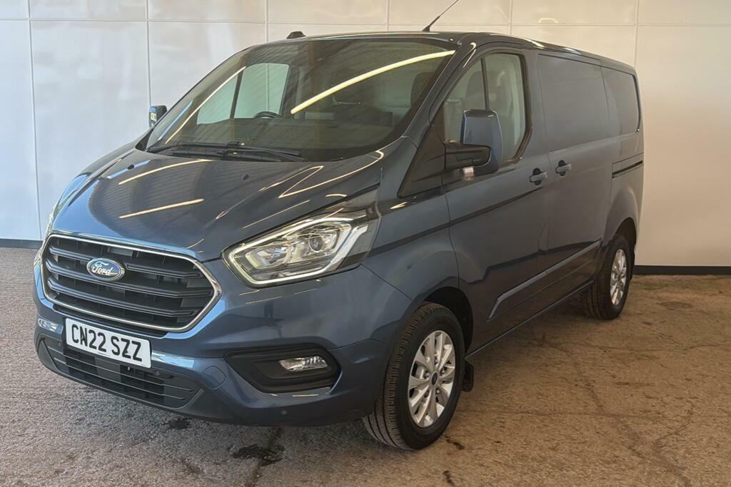 Ford Transit Custom 2.0 280 Ecoblue Limited Panel Van Manua CN22SZZ Blue #2