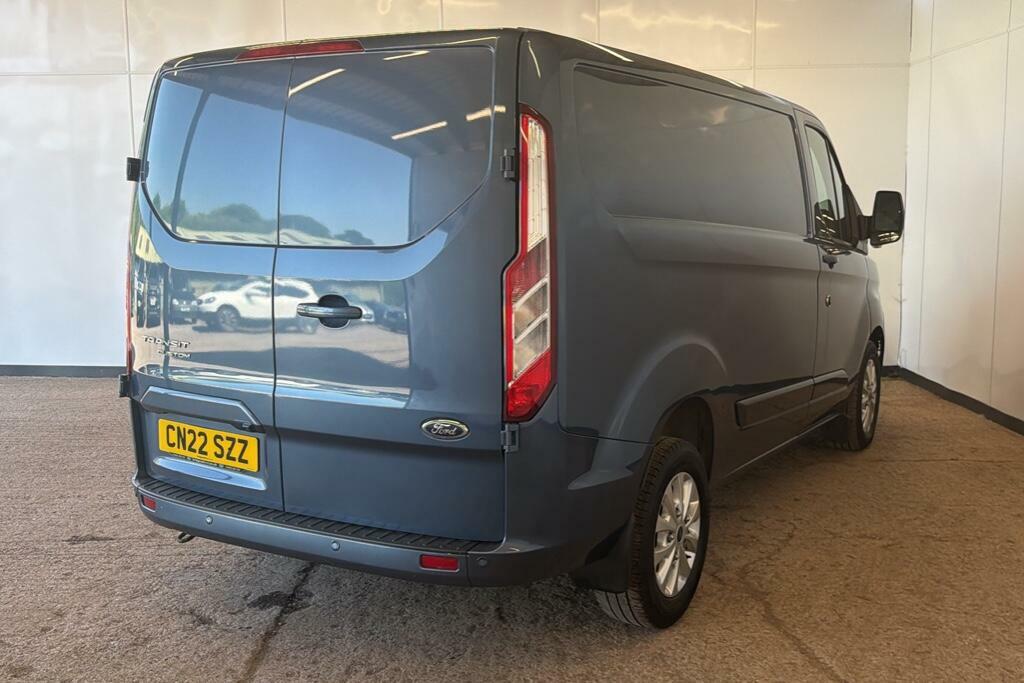 Ford Transit Custom 2.0 280 Ecoblue Limited Panel Van Manua CN22SZZ Blue #3