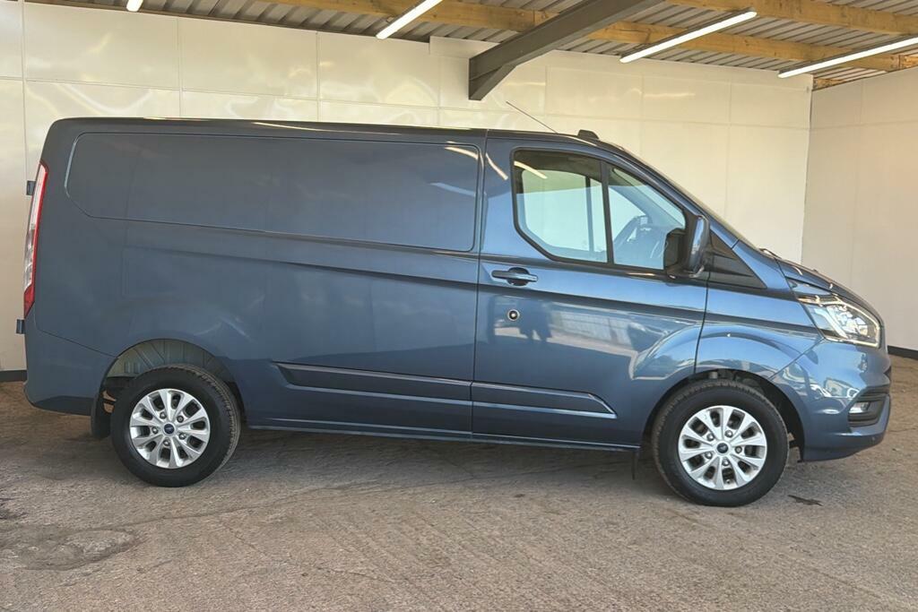 Ford Transit Custom 2.0 280 Ecoblue Limited Panel Van Manua CN22SZZ Blue #6
