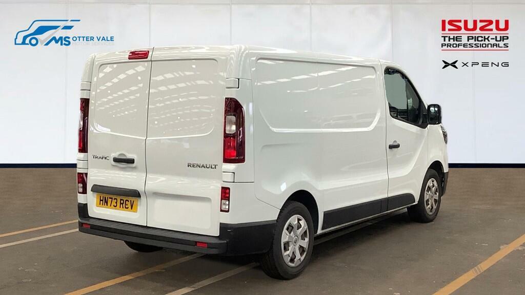 Renault Trafic 2.0 Dci Blue Sl30 Advance Panel Van Man White #4