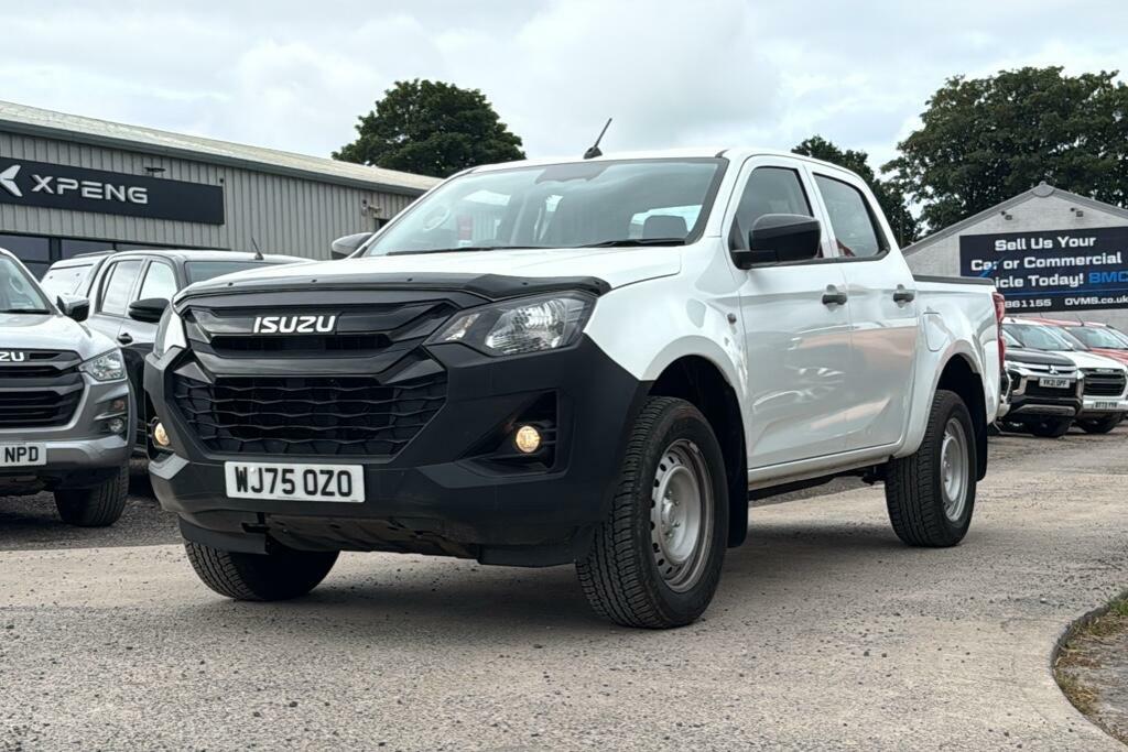 Isuzu D-Max 1.9 Td Utility Diff Lock Pickup Double Cab Die White #3